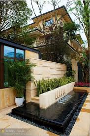 Fountain Water Feature Wall Landscape Design Garden Landscape Design
