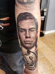 Lansky would join notorious gangsters, charles lucky luciano and ben bugsy siegel to run a gang that would be known as murder inc. Tattoo Uploaded By Kyle Aftermath Lucky Luciano By Eris Qesari At Venture Tattoo 1044936 Tattoodo