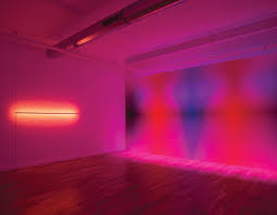 An Immersive Interplay Of Light And Color At Volume Gallery In Chicago Sight Unseen Neon Light Art Chicago Sights Light Installation