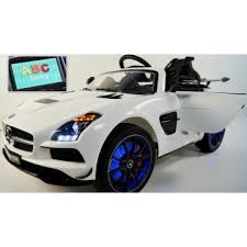 Limited Led Mp4 Volume Mercedes Benz Sls Amg 12v Kids Ride On Car With Rc Step On The Gas And Go The Ultimat Kids Ride On Mercedes Benz Sls Amg Ride