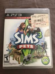 Sims 3 is more basic, in my opinion, but doesn't have the colour issues like in pets. Check Out My Ps3 Sims 3 Pets No Scratches On Disc See Picture Sims Pets Pets Sims