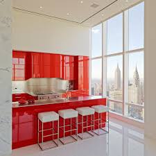 In a new jersey home, jim dove adds personality to an area of the kitchen that's usually overlooked with a healthy splash of crimson paint. 19 Stunning Red Kitchen Design And Decor Ideas
