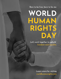 International human rights day is december 10th. Holding Hands Human Rights Poster Template Poster Template Human Rights Human Rights Day