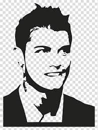 Real madrid, the royal football club, is one of those whose visual identity hasn't changed much throughout more than 100 years of its history. Cristiano Ronaldo Silhouette Art Cristiano Ronaldo Real Madrid C F Portugal National Football Team Stencil Drawing Footballer Transparent Background Png Clipart Hiclipart