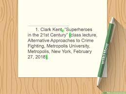 On this page, you can learn how to cite the following: 3 Ways To Cite Lecture Notes Wikihow