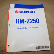 Ebay Sponsored Suzuki Rm Z250 Factory Service Manual Repair Book Oem 99011 10h51 03a Suzuki Repair Oem