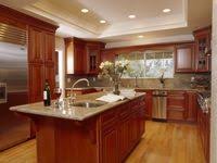 Mix it up for that vintage or cottage look. 120 Cherry Color Kitchens Ideas Cherry Cabinets Kitchen Kitchen Design Wood Kitchen