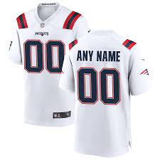 Patriots 'win' dress rehearsal patriots unfiltered's roster projection 1.0 training camp: Men S Nike White New England Patriots Custom Game Jersey