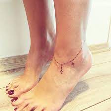 Tiny Foot Tattoo Ideas Sometimes Less Is More Tiny Foot Tattoos Ankle Bracelet Tattoo Foot Tattoos