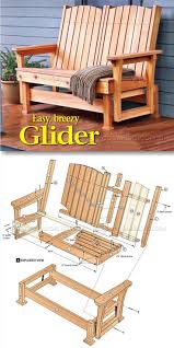 Glider Bench Plans Outdoor Furniture Plans Projects Woodarchivist Com Woodworking Plans Diy Chair Woodworking Plans Outdoor Furniture Plans