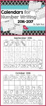 Student Made Calendars Are A Great Way To Practice Number Writing Patterns And Do A Monthly Seasonal Art Writing Numbers Preschool Math Kindergarten Calendar
