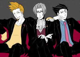 Ace Attorney Miles Edgeworth Phoenix Wright Larry Butz Phoenix Wright Ace Attorneys