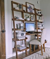 Shop for lexington white ladder desk. Leaning Wall Ladder Desk Ana White