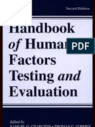 Die freiberufler rechnung erfolg als freiberufler. 2 Hand Book Of Human Factor And Evaluation Human Factors And Ergonomics Situation Awareness