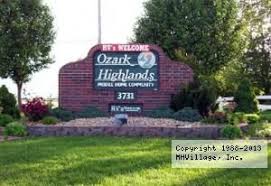Ozark Highlands In Springfield Mo Mobile Home Parks Ozark Mobile Home