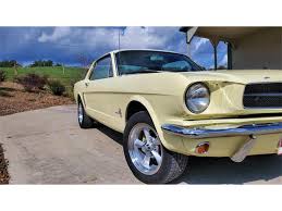 Image result for Phoenician Yellow 1965 Mustang