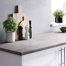Pierre plan de travail cuisine. Plan De Travail En Stratifie Aspect Pierre Claire 180 Cm X 62 Cm X Ep 2 8 Cm Castorama