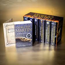 It is an adaptation of a song of ice and fire. A Song Of Ice And Fire 7 Volumes The Bestselling Epic Fantasy Masterpiece That Inspired The Award Winning Hbo Tv Series Game Of Thrones Amazon Co Uk George R R Martin Books