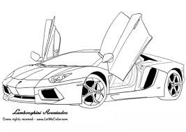 Lamborghini Aventador Coloring Page In 2020 Sports Coloring Pages Race Car Coloring Pages Cars Coloring Pages