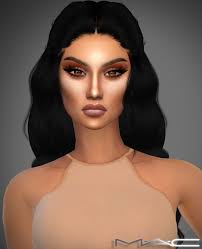 Sims 4 Updates Mac Cosimetics Make Up Glow Kit Face Highlighter Custom Content Download The Sims 4 Skin Sims Hair Sims 4 Cc Makeup