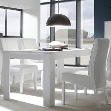Un choix unique de table salle à manger blanche extensible disponible dans notre magasin. Table Extensible Blanche Table A Manger Avec Rallonge