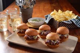 Our New Slider Buns Are Pre Sliced And Ready To Serve Available Exclusively In Our Online Store Order Now Slider Buns Pulled Pork Burger Mini Burgers