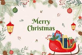 Download Christmas Background With Realistic Decoration For Free V 2020 G Rozhdestvenskij Fon Nastolnye Kalendari Fony Besplatno