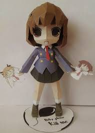 Yasuna Oribe Papercraft Kill Me Baby By Enva14 On Deviantart