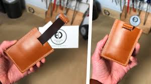This pocket can also be used for credit cards, gift cards thanks for the instructions i made a wallet like this out of pokemon cards and i totally love it. How To Make A Leather Pull Tab Card Wallet Youtube