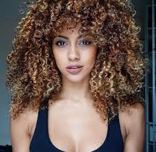 Golden Brown Curly Hair Natural Hair Styles Curly Hair Styles Curly Hair Styles Naturally