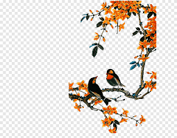 Progress with the trees on my traditional painting, it's currently 28 degrees celsius where i live and i'm sweating my balls off. Bird And Flower Painting Chinese Painting China Central Academy Of Fine Arts Bird Tree Tree Branch Branch Png Pngegg
