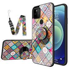 Karo Muster Google Pixel 5a 5g Hybrid Case Buntes Mandala