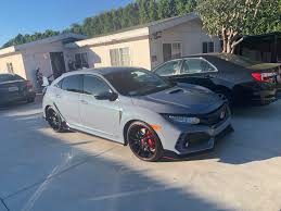 The lack of choice of colors (if you can even call gray a color) were a real head scratcher. My First Stick Shift Car The 19 Civic Type R In Sonic Grey Pearl Honda