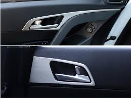 For Hyundai Ix25 Stainless Steel Interior Door Bowl Car Door Interior Door Panel Decoration Products Accessory Honda Logo Interior Accessories Vehicle Logos