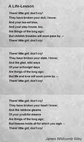 A Life Lesson By James Whitcomb Riley Life Lesson Quotes Life Lessons Lesson Quotes