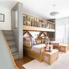 Interior Decoration Ideas On Instagram Ahsap Sevenler Icin 2 Farkli Cocuk Odasi Pembe Gri Ve Ahsap Renkleri Ile Dekore Edilmis Key Home Loft Bed Home Decor