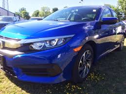 The Blue 2016 Civic Really Shines On A Sunny Day Like Today Honda Civic Civic Honda