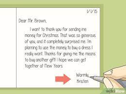 How To Write A Thank You Note For Money: 14 Steps (With Pictures)