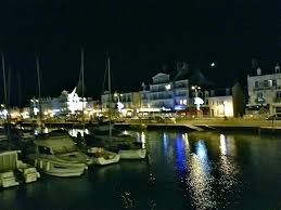 Le Port Du Pouliguen Vue De Nuit Depuis Le Pont R Lagarde Le Croisic Le Pouliguen Loire Atlantique