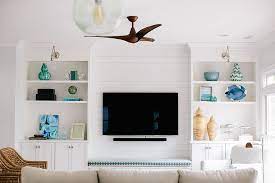 Coastal Inspired Home Renovation Living Room Without Fireplace Shiplap Living Room Corner Fireplace Furniture Arrangement