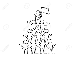 Sketch Of Pyramid With Working Little People Doodle Cute Miniature Royalty Free Cliparts Vectors And Stock Illustration Image 63716535 Modern hand drawn vector illustration, flat style. sketch of pyramid with working little people doodle cute miniature