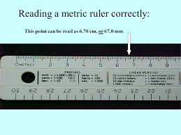 How to read mm on ruler. Laboratory Equipment Metric Ruler Ppt Video Online Download