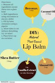 If that doesn't appeal to you, you can opt for deodorized cocoa butter, which, as the name 5.3 g (20.1%) olive oil, almond oil, avocado oil, extra virgin coconut oil, or another nutritional oil of your choice. Natural Plant Based Lip Balm Diy Msu Extension