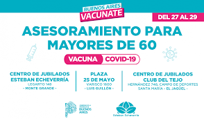 Maybe you would like to learn more about one of these? Preinscripcion De Mayores De 60 Anos Para La Vacuna Contra El Covid 19 Esteban Echeverria