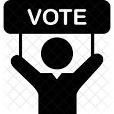 The image is transparent png format with a resolution of 8000x7999 pixels, suitable for design use and personal projects. Free Vote Icon Of Glyph Style Available In Svg Png Eps Ai Icon Fonts