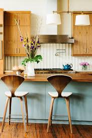 Shaker style cabinets with beadboard panels. Mid Century Kitchen Cabinets Kristywicks Com