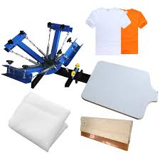 This easy screen printing diy is made with vinyl. 4 Color Screen Printing Press Diy