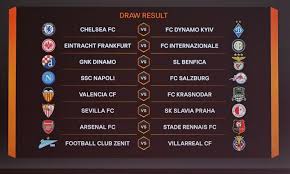 Le partite degli ottavi di finale 2020/2021. Europa League Ecco I Sorteggi Degli Ottavi Di Finale