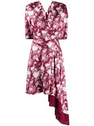Irregular Dream Asymmetric Dress In Anemone Purple Asymmetrical Dress Dresses Purple Dress