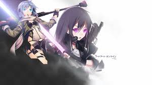 2160x1920 sword art online 2 kirito sinon.android wallpaper 2160ã 1920 [ sword. Sword Art Online 2 Ggo Sinon Kirito 67 Hd Wallpaper